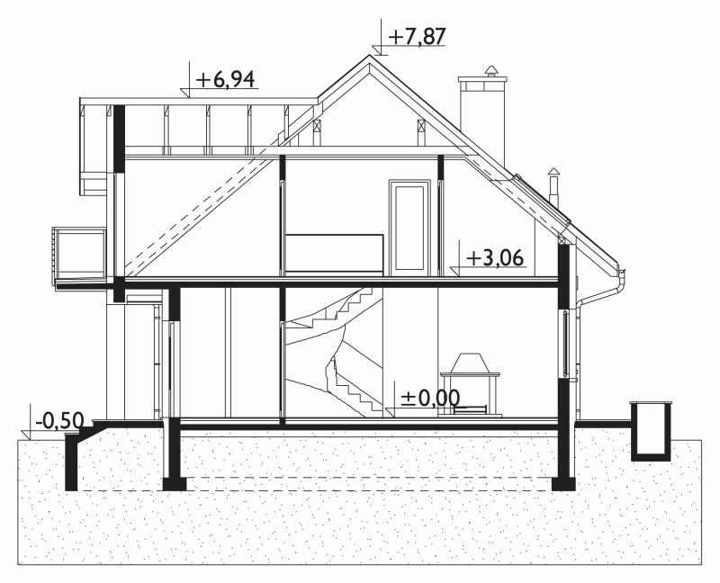 Проект коттеджа Марилла (E-1110)