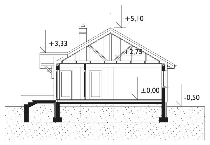 Проект коттеджа Незабудка (E-368)