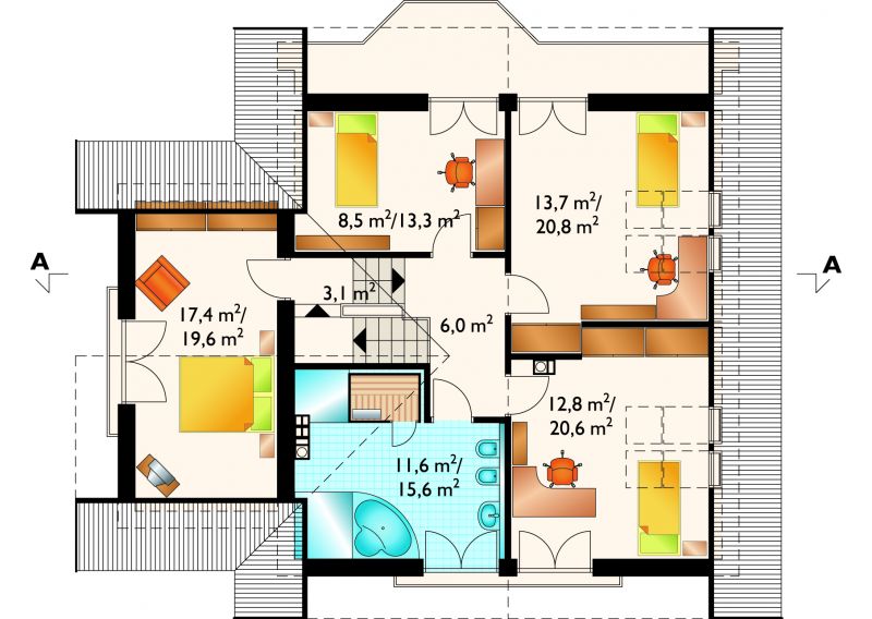 Проект коттеджа Радион (E-665)