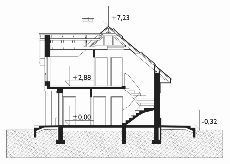 Проект коттеджа Роксана (E-750)