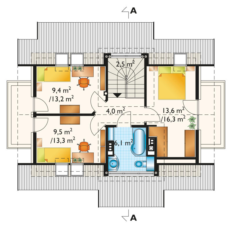 Проект коттеджа Рута (E-597)