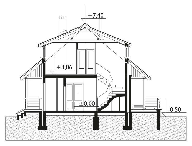 Проект коттеджа Рута (E-597)