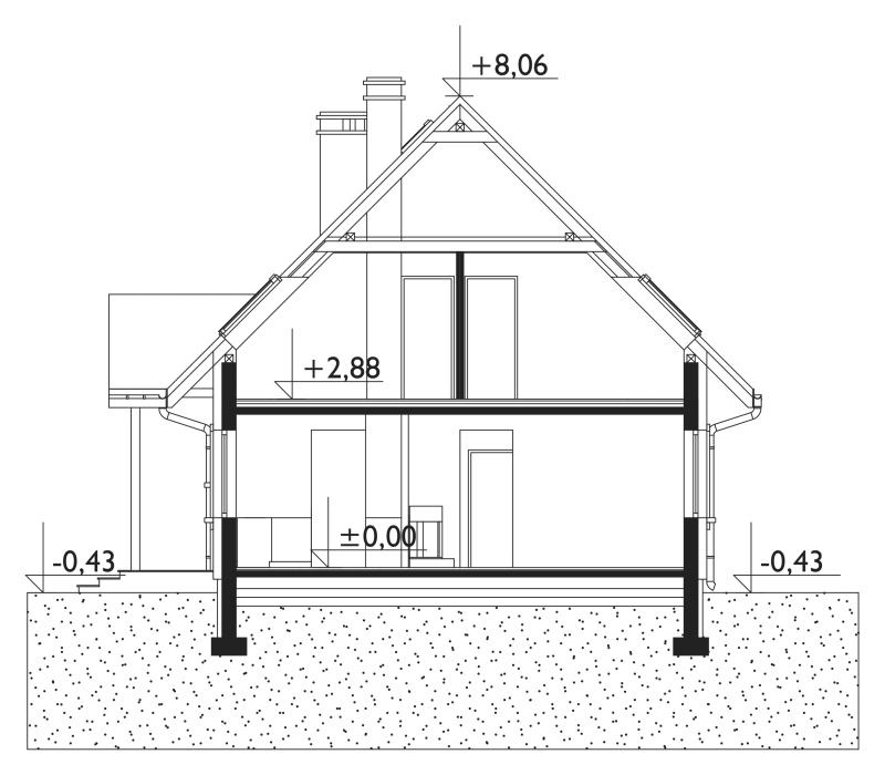 Проект коттеджа Самбор (E-915)