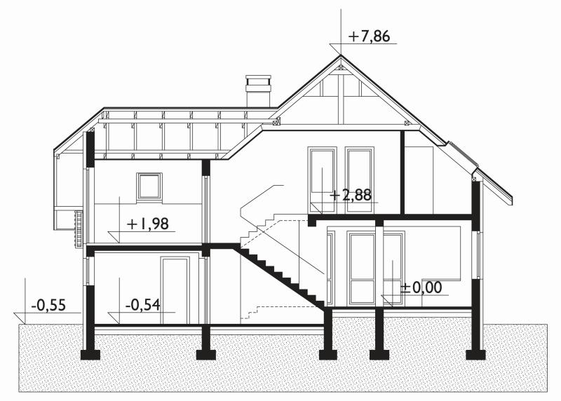 Проект коттеджа Семен (E-490)