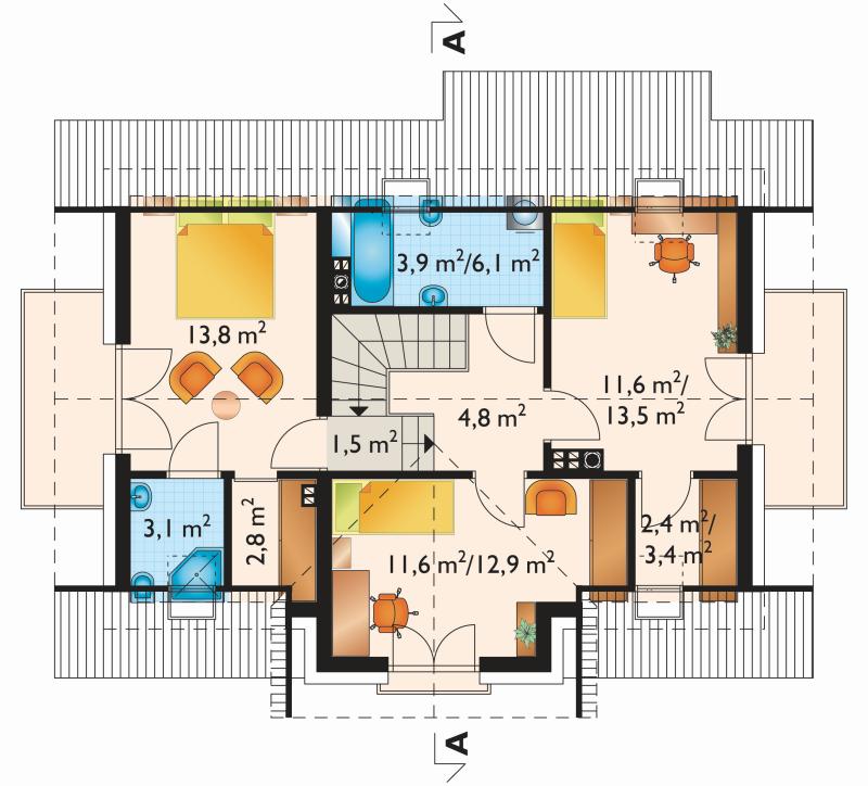 Проект коттеджа Талюс (E-1021)