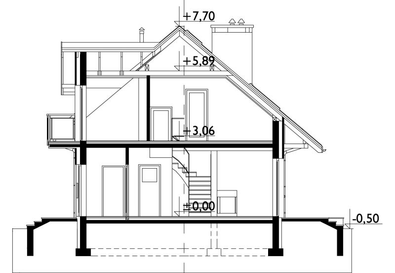 Проект коттеджа Тарот Сто (E-1156)