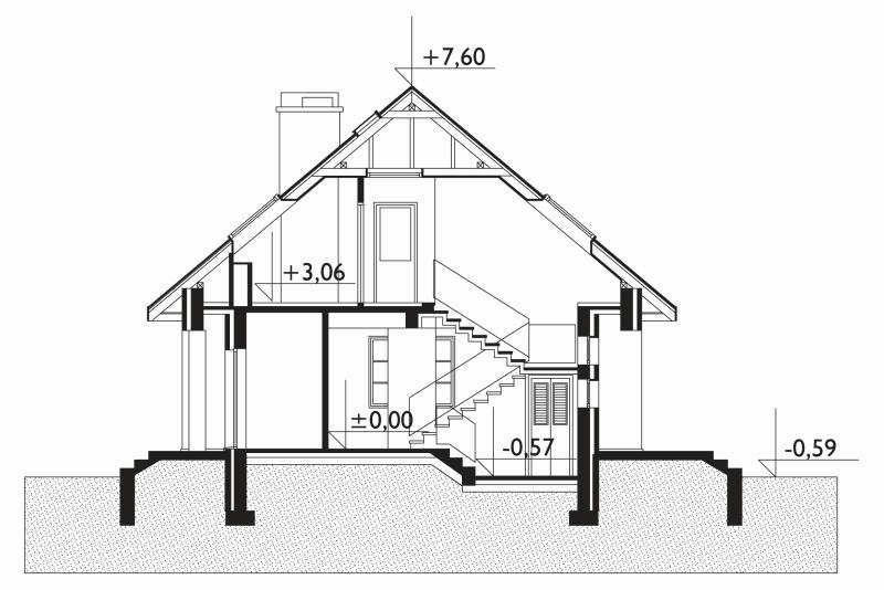 Проект коттеджа Ветерок Люкс (E-853)