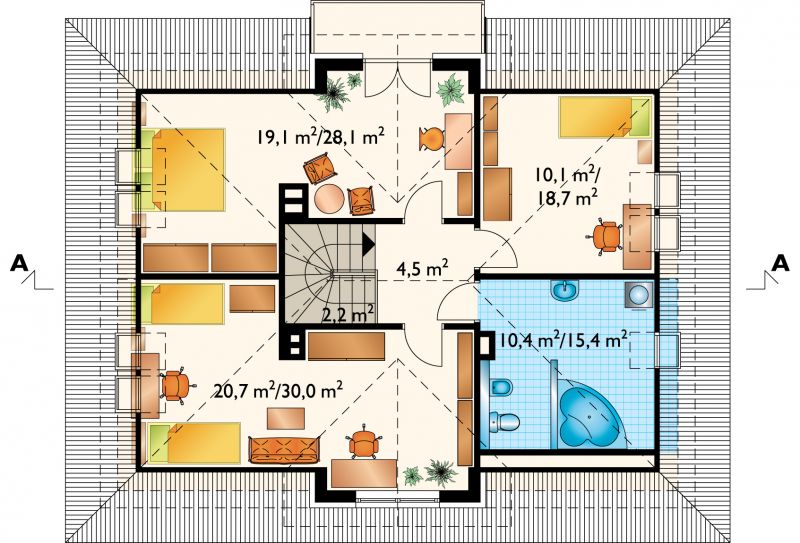 Проект коттеджа Махараджа (E-551)