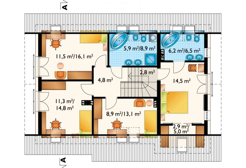 Проект коттеджа Зольтан Нео (E-1187)